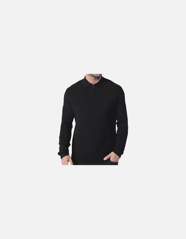 Harlem Black Knitwear Jumper