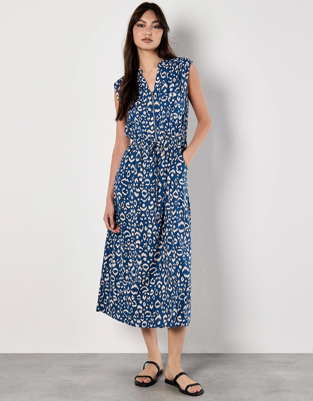 Animal Print Midi Dress, 2 of 1