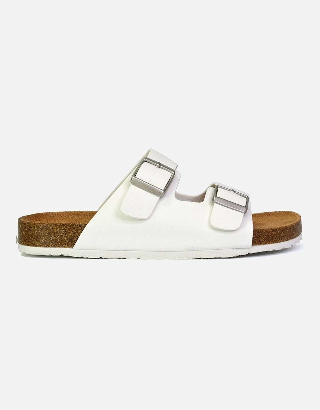 'Star' Double Strap Buckle Up Summer Slip On Flat Sandals, 2 of 1