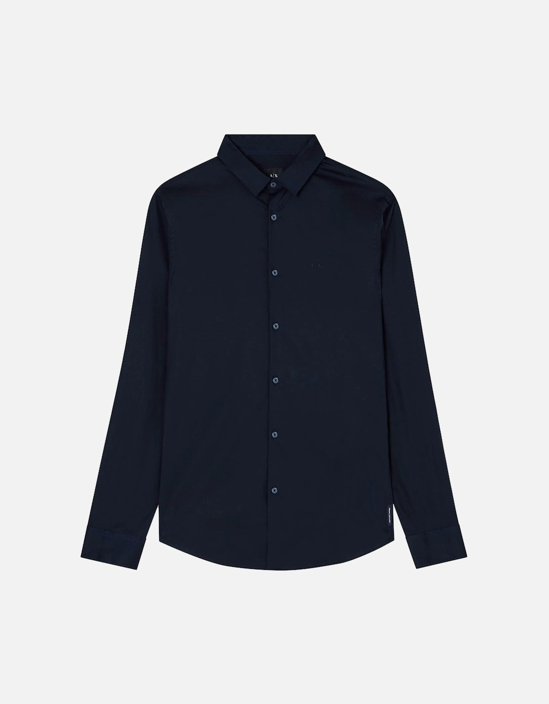 Exchange Slim Fit Woven Cotton Shirt - Black 8NZC31, 4 of 3