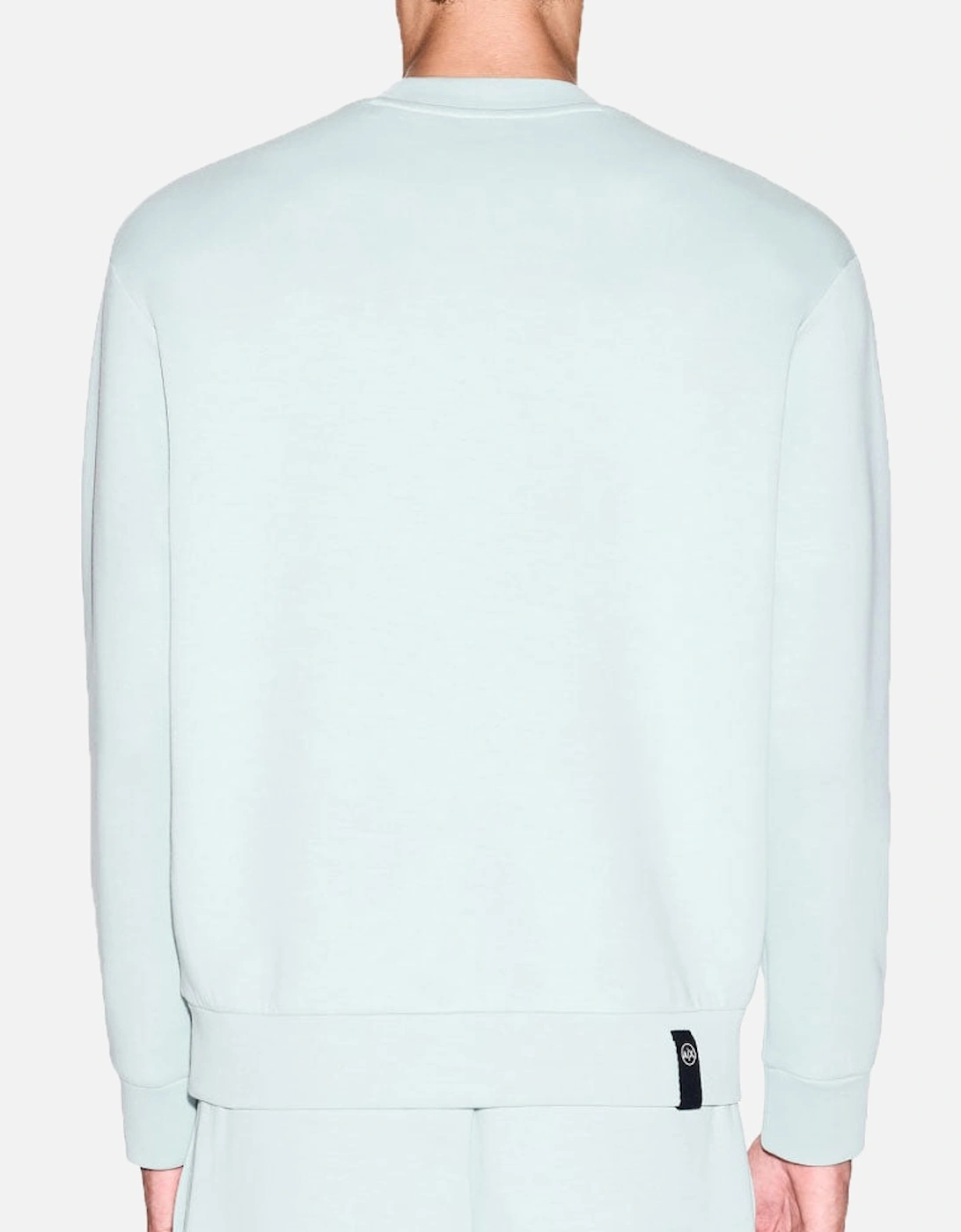 Exchange Logo Crewneck Sweatshirt XM000982 - Aqua Green