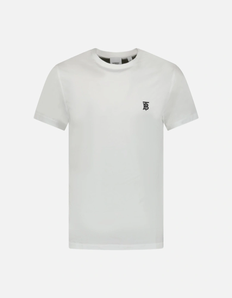 'Parker' Short Sleeve T-Shirt White