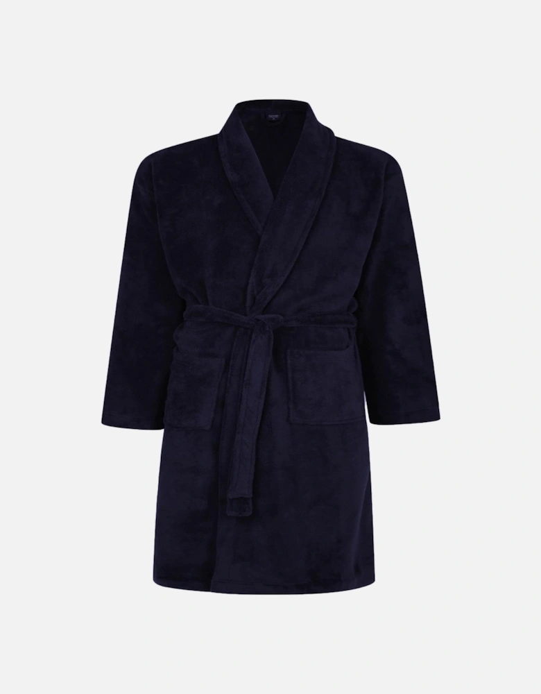 Mens Plain Fleece Big & Tall Dressing Gown