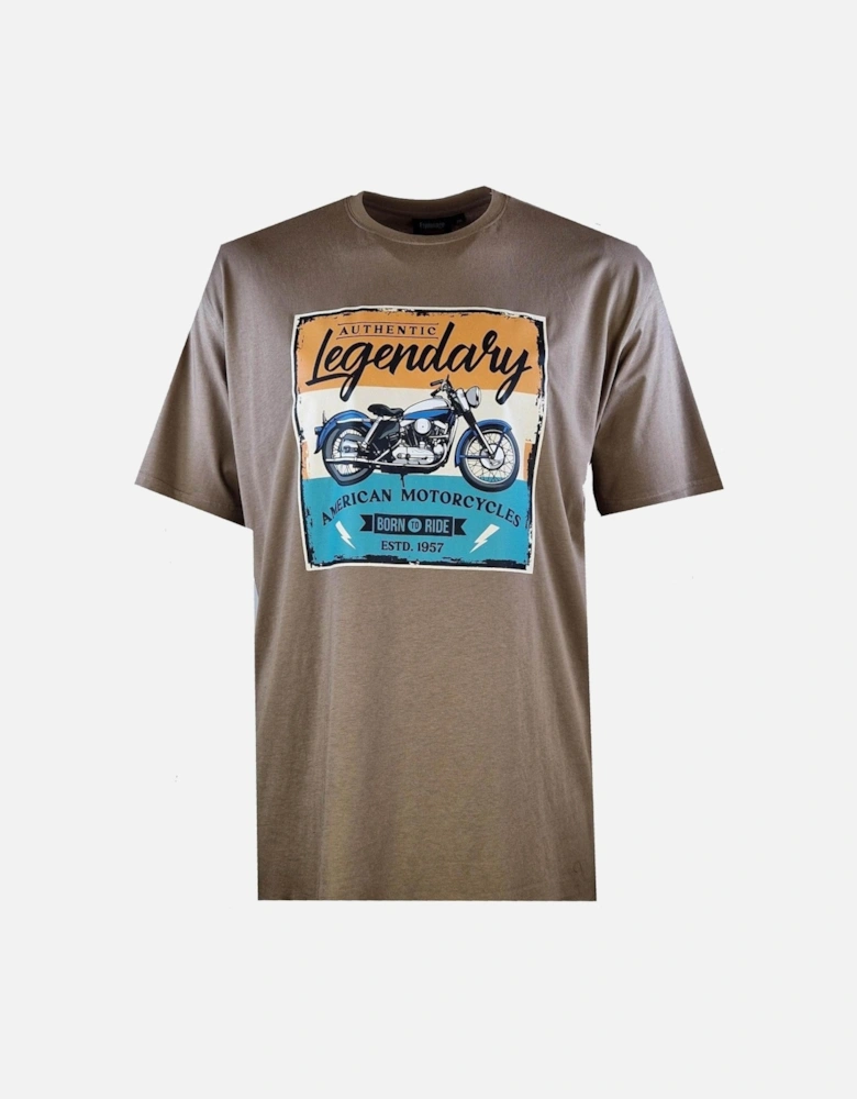 Mens Motorcycle Big & Tall Short Sleeve T-Shirt
