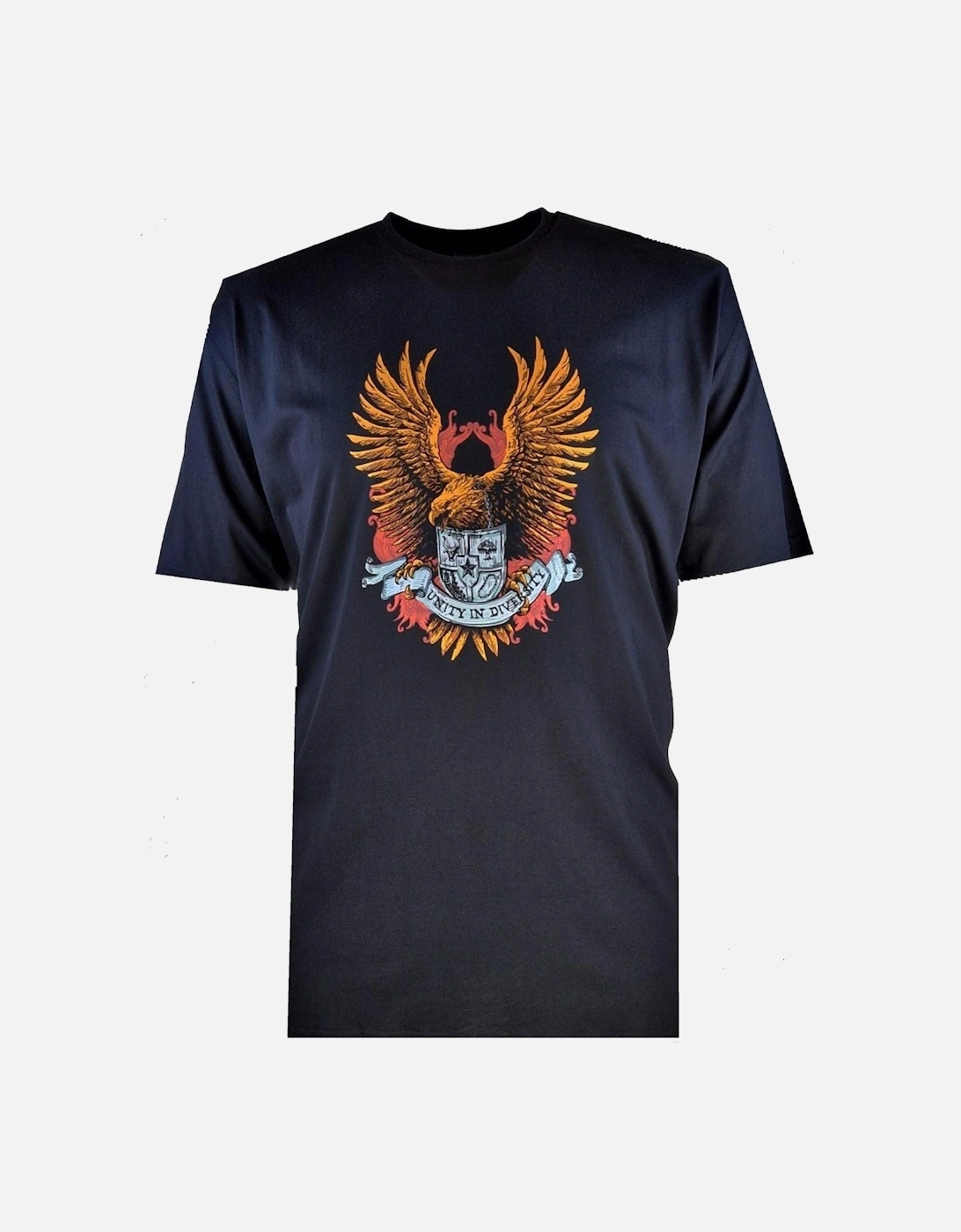 Mens Eagle Big & Tall Short Sleeve T-Shirt, 2 of 1