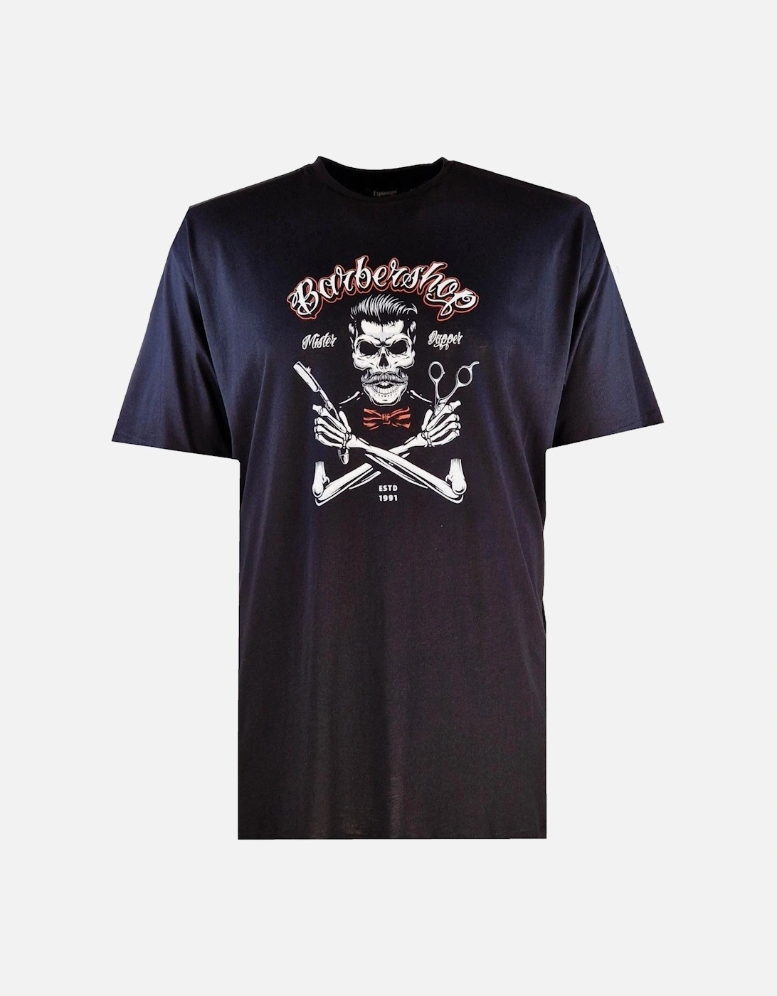 Mens Print Big & Tall Short Sleeve T-Shirt, 2 of 1