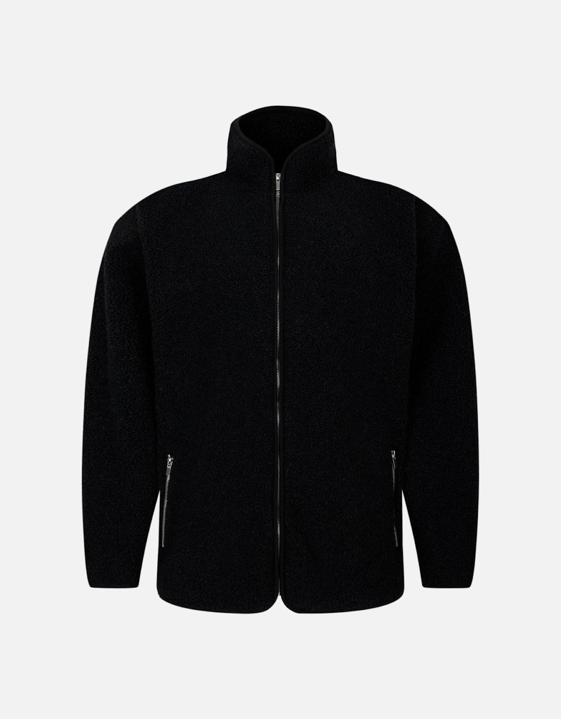 Mens Sherpa Big & Tall Full Zip Fleece, 2 of 1