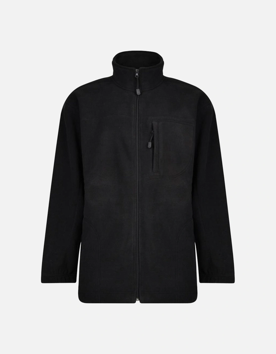 Mens Bonded Big & Tall Full Zip Fleece, 2 of 1