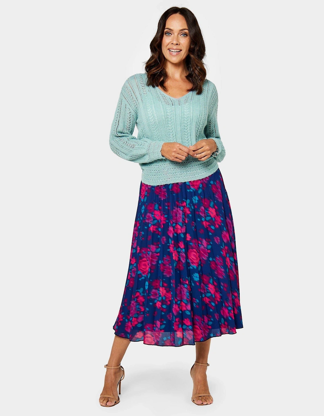 Edie Floral Skirt, 2 of 1