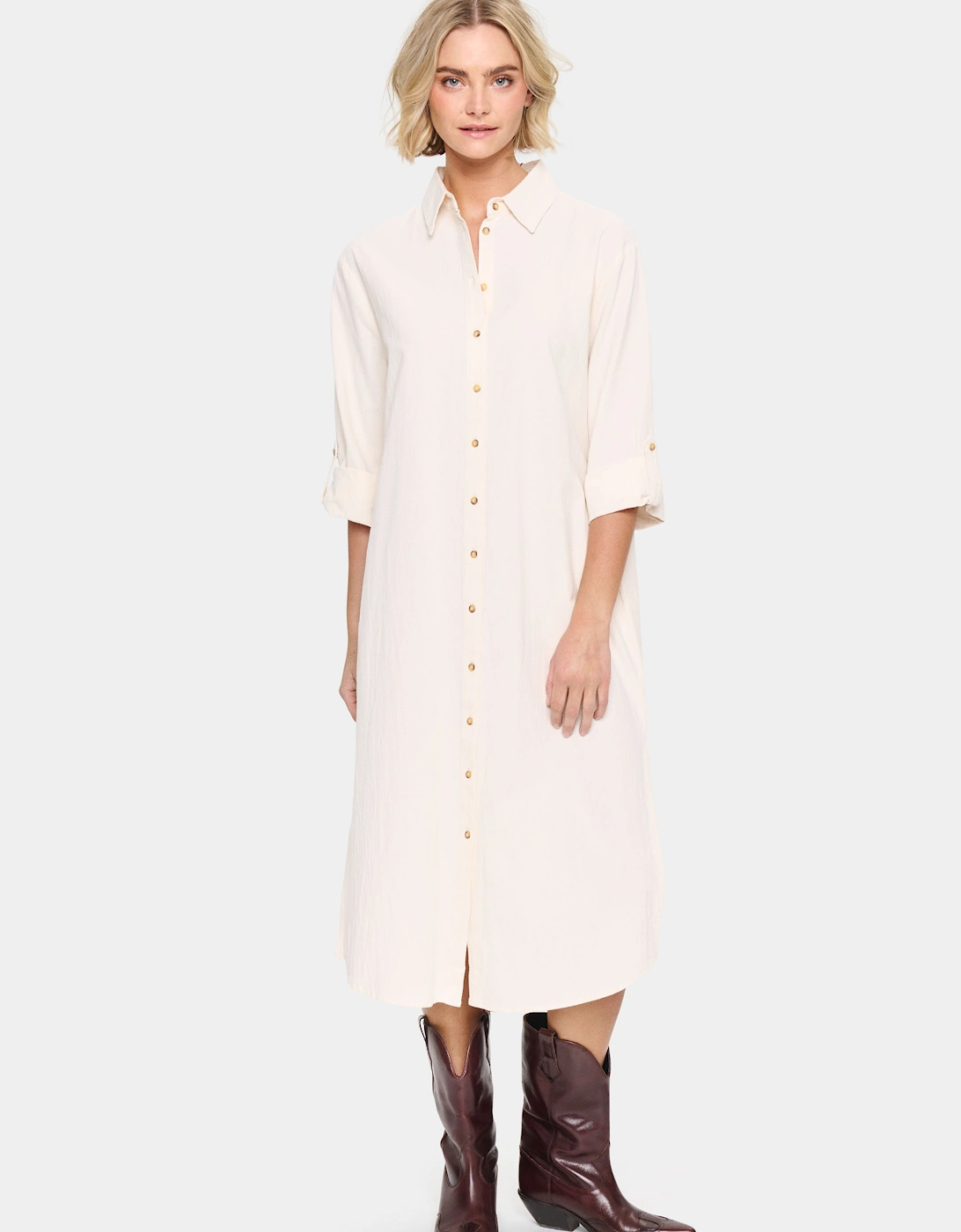 ZalindaSZ Midi Shirt Dress, 2 of 1