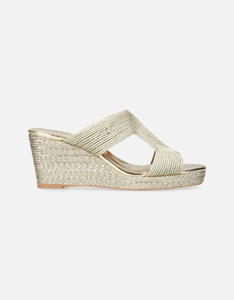 'Gala Wedge Mule 70' Fabric Heels
