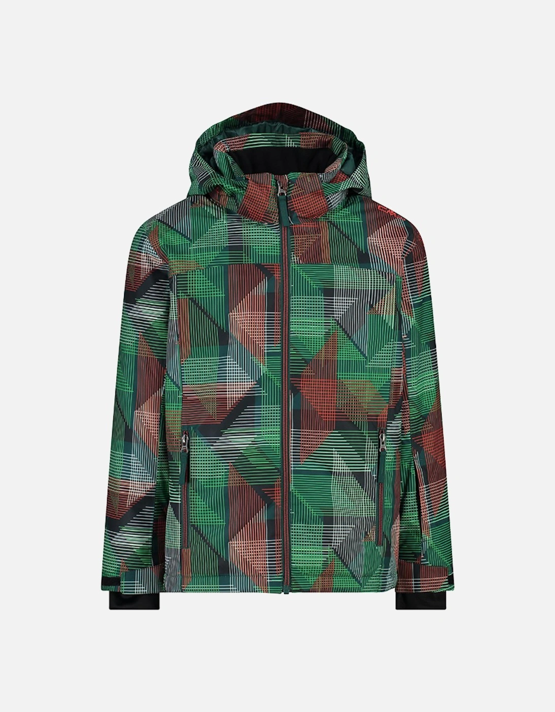 Kids Freeride Padded Ski Jacket, 2 of 1