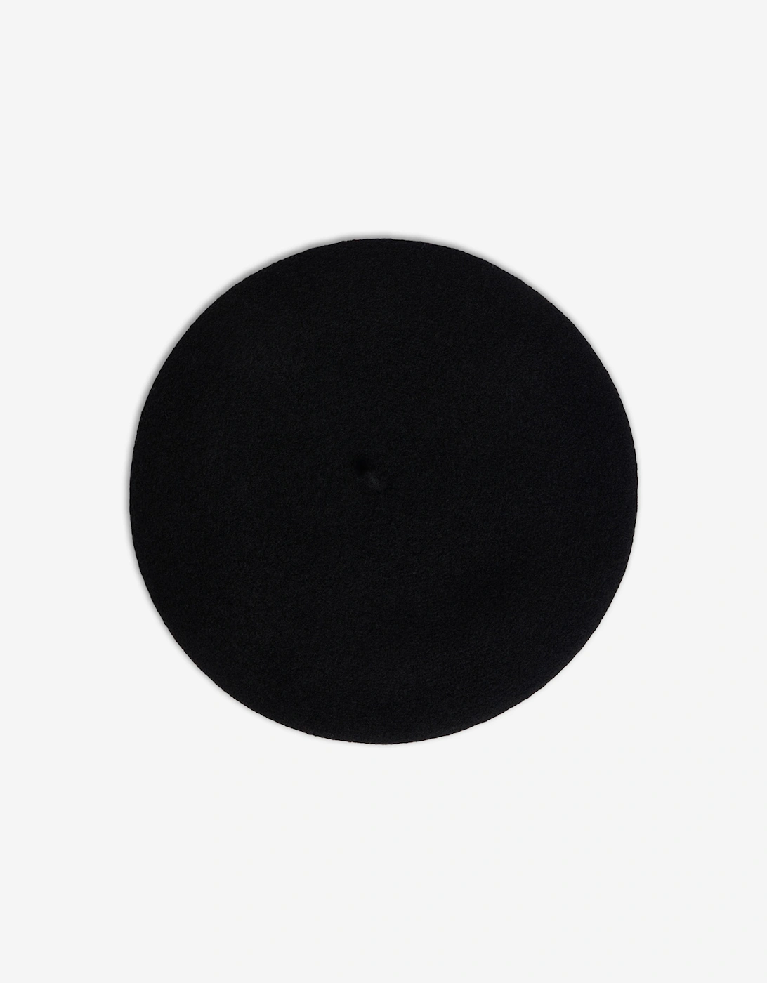 Girls Wool Tekla Beret in Black, 5 of 4