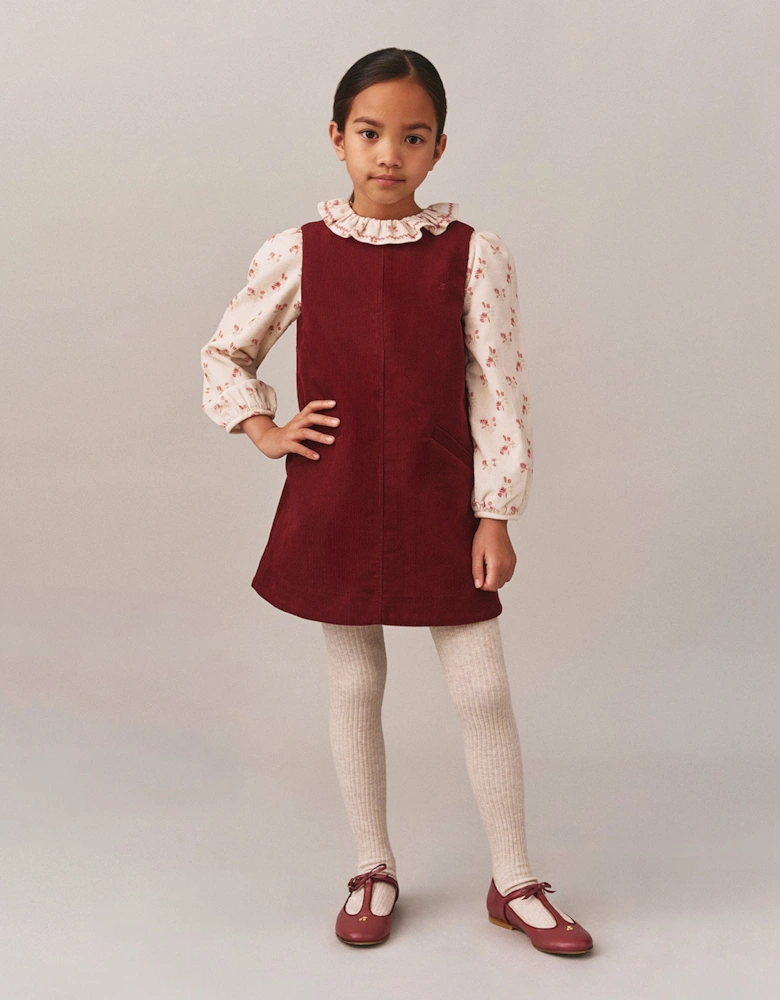 Girls Jolla Dress in Red
