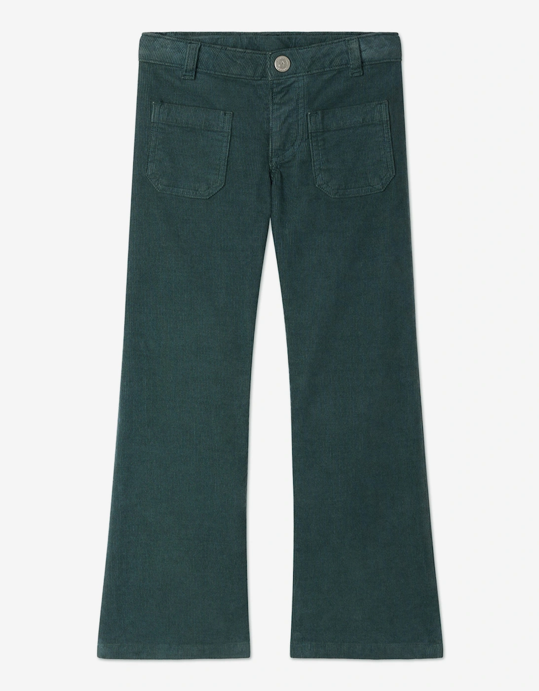Girls Jennifael Trousers in Green, 5 of 4