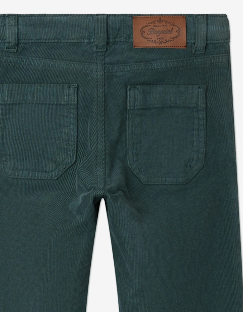 Girls Jennifael Trousers in Green