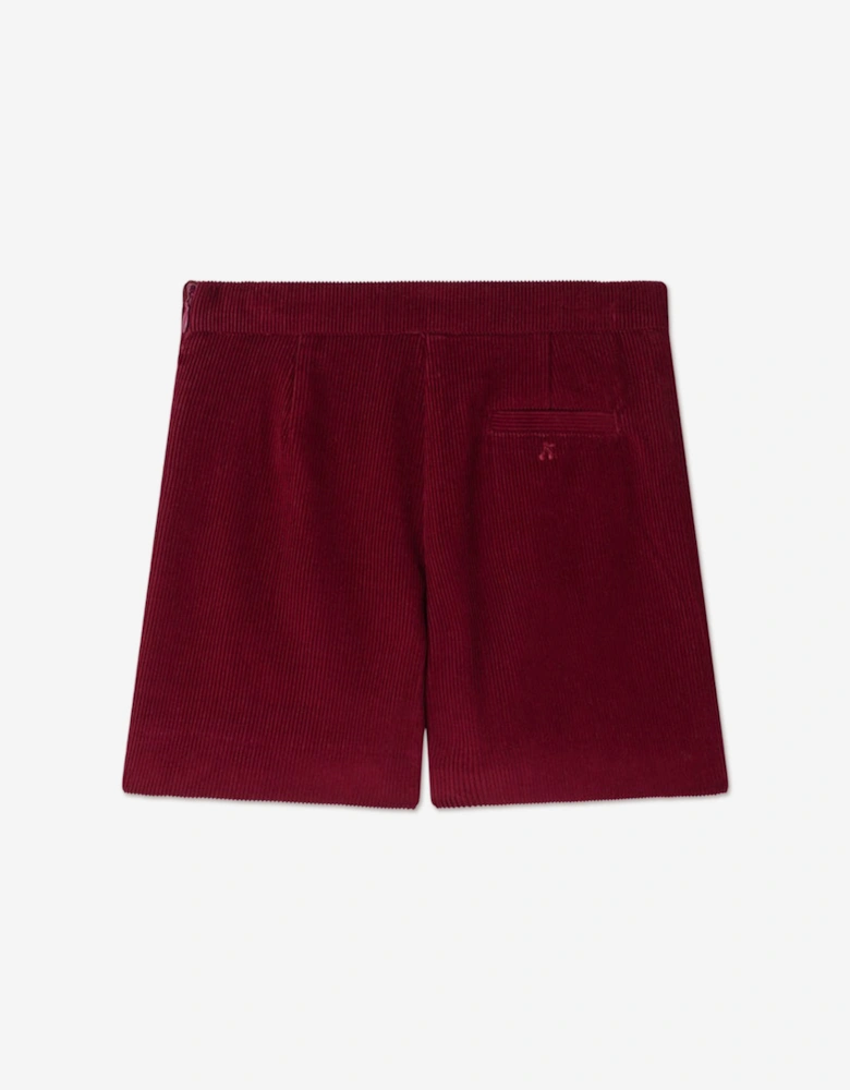 Girls Josefina Shorts in Red
