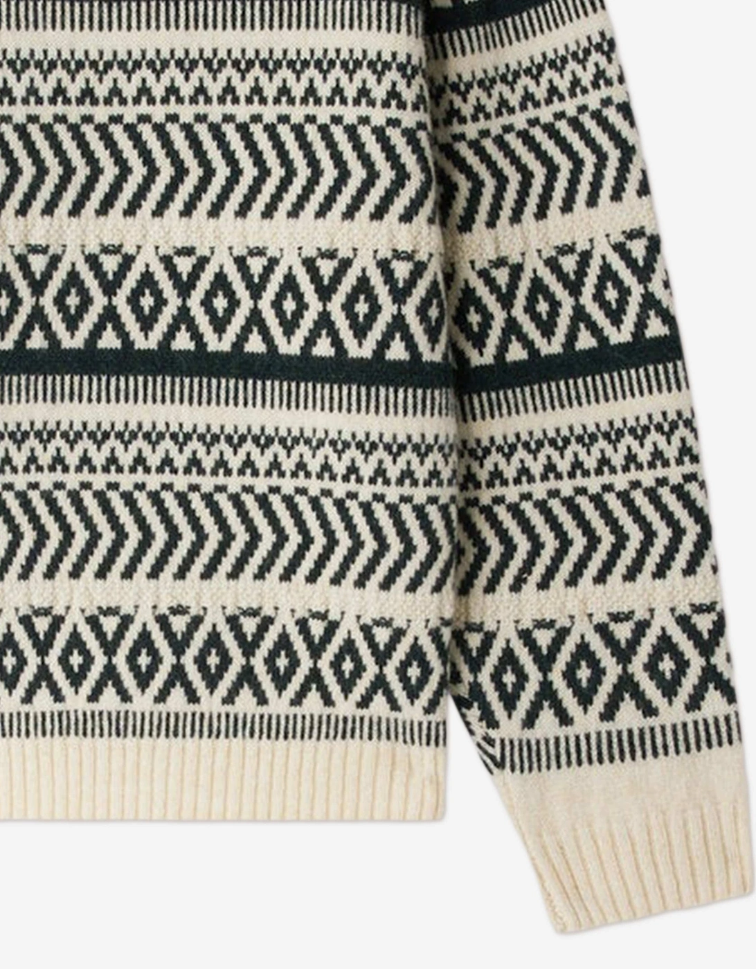 Boys Jasiel Wool Knit Jumper in Ivory