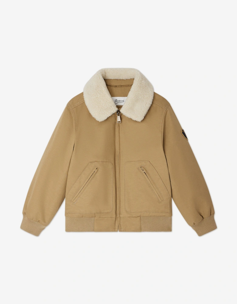 Boys John Jacket in Beige