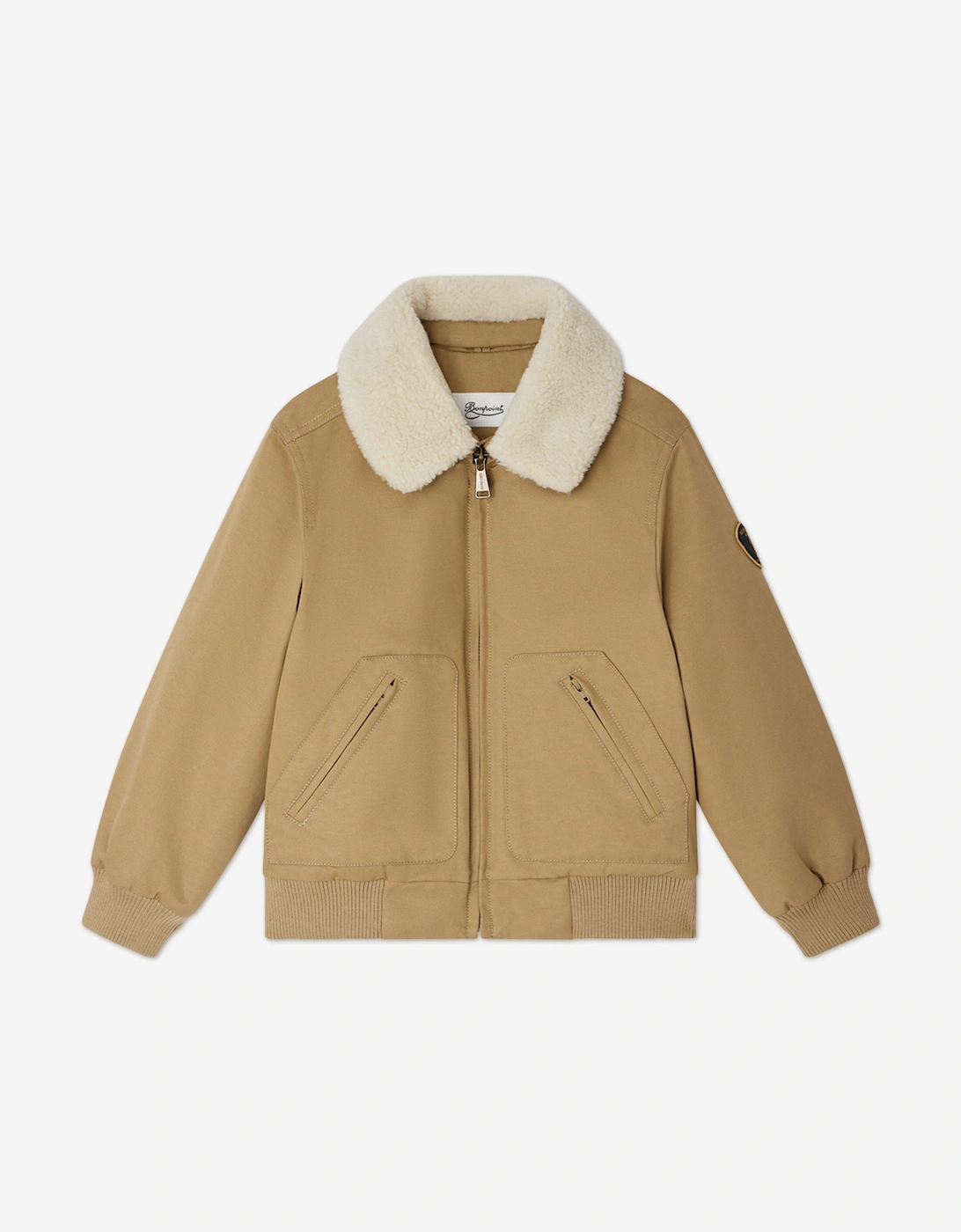 Boys John Jacket in Beige, 5 of 4