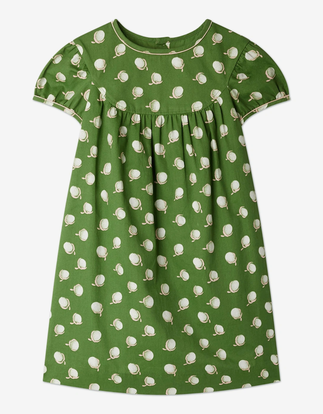 Girls Alinda Dress in Green, 5 of 4