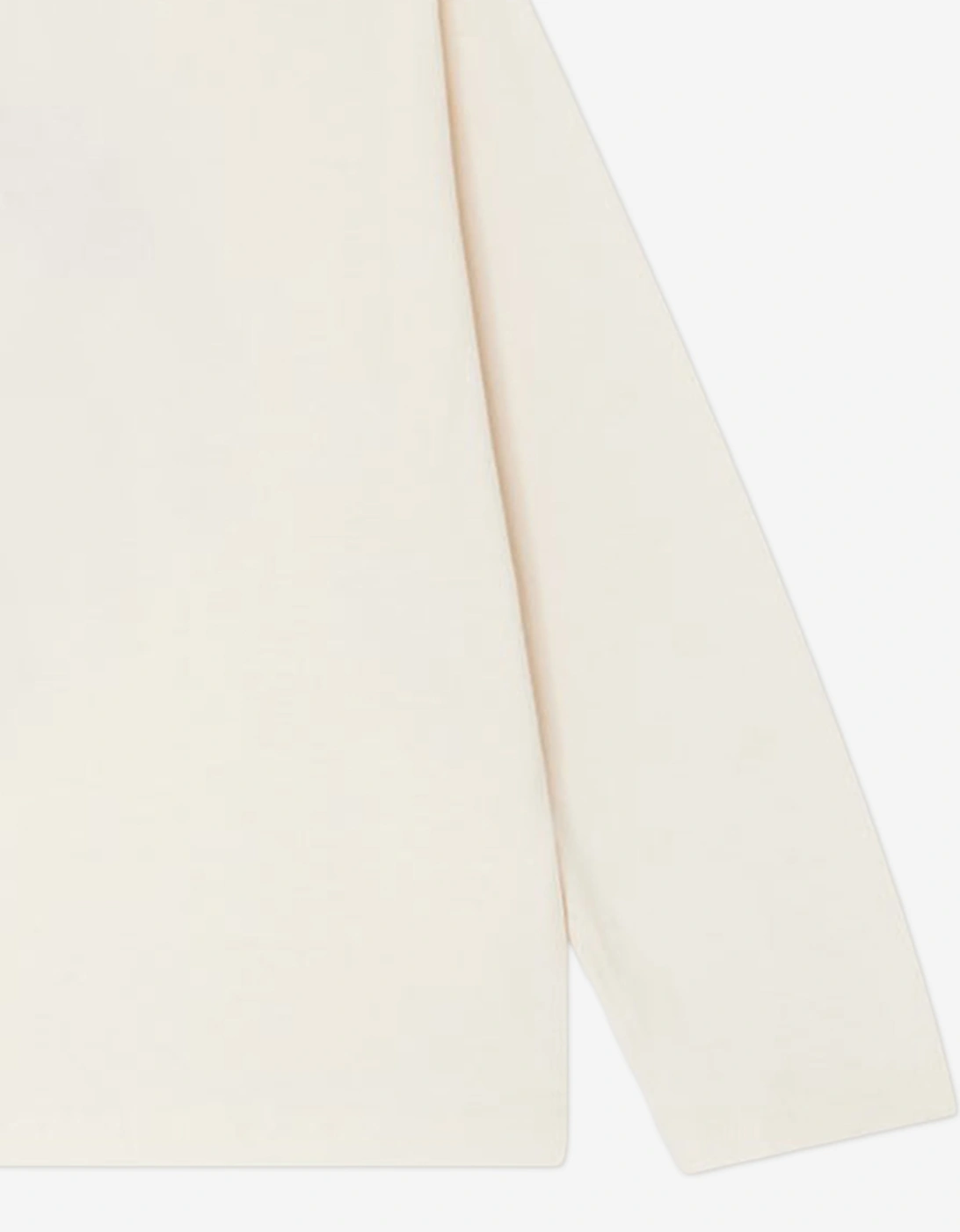 Boys Long Sleeve Tadda T-Shirt in Ivory