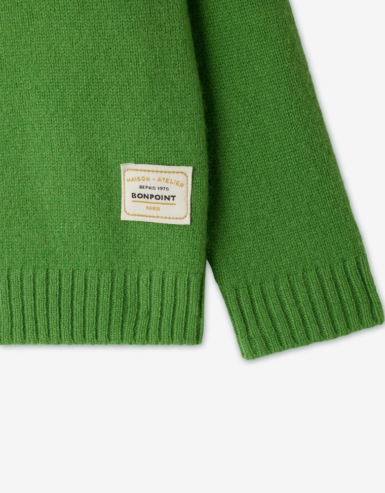 Boys Jason Jumper in Green