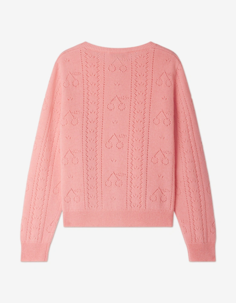Girls Josiane Cardigan in Pink