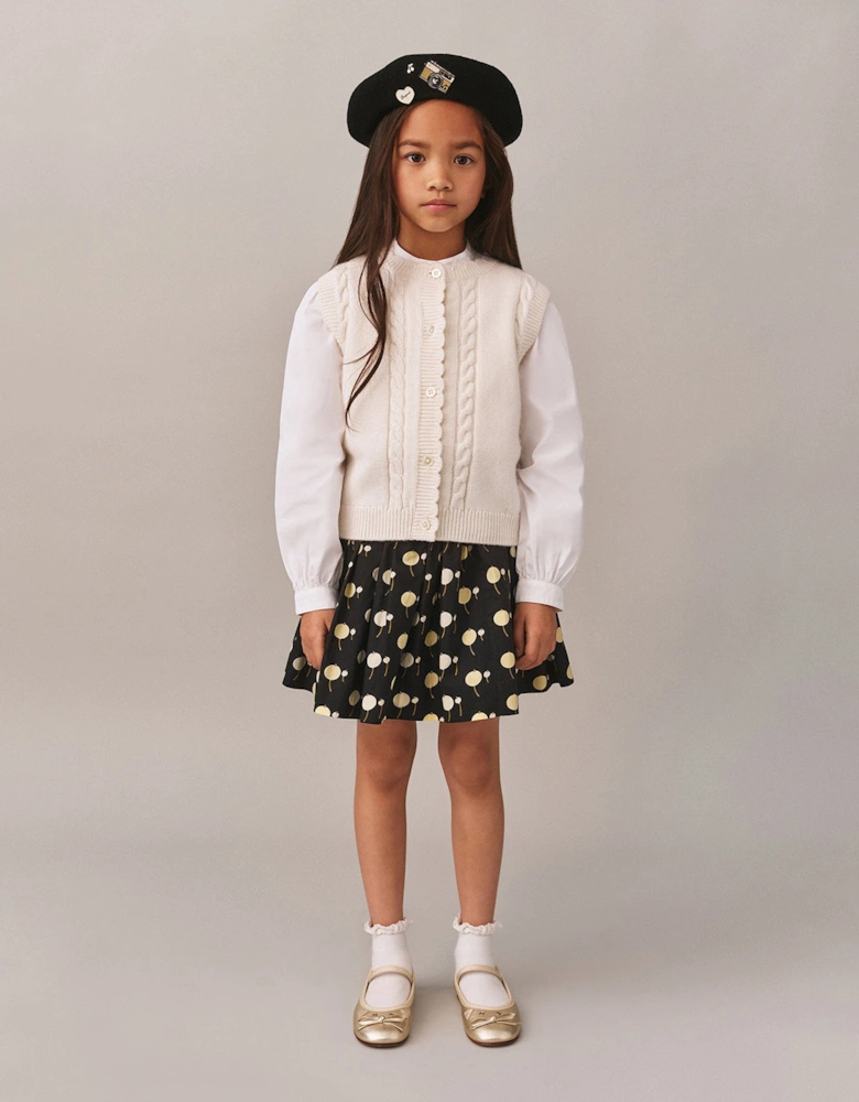 Girls Suzon Skirt in Black