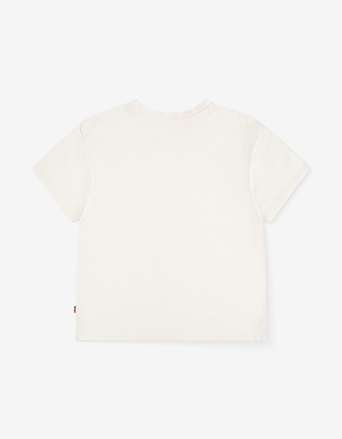 Girls Western Oversized T-Shirt in Ivory