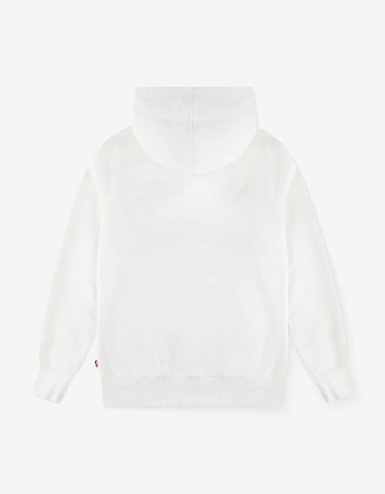 Boys Sunrise Batwing Hoodie in Ivory