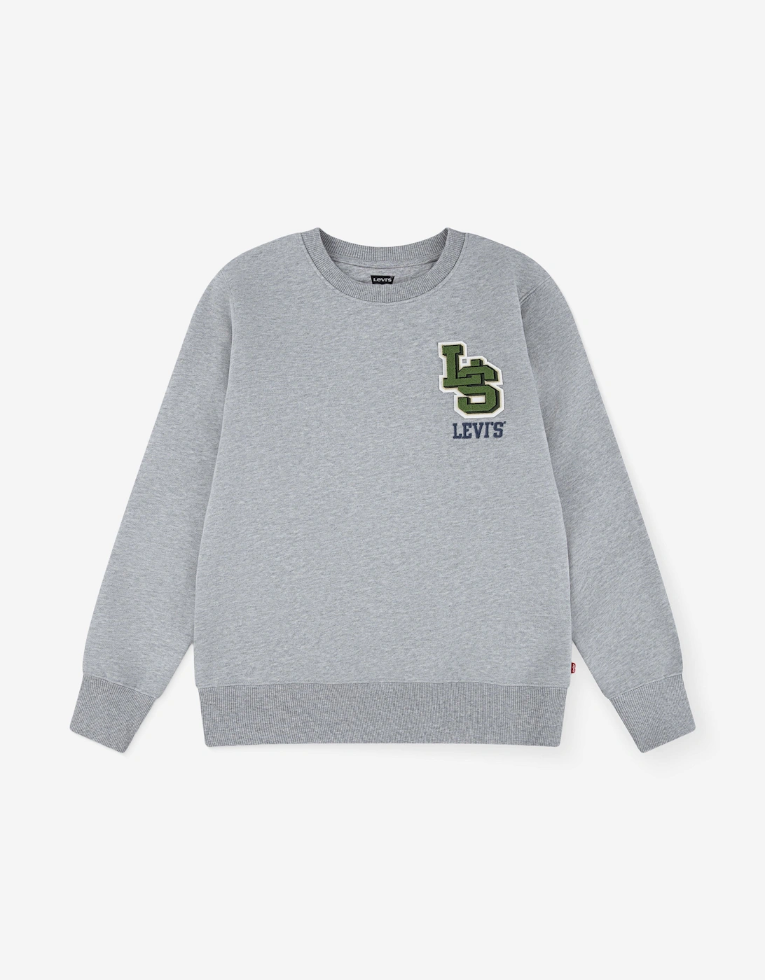 Boys Streamline Monogram Sweatshirt in Grey, 5 of 4