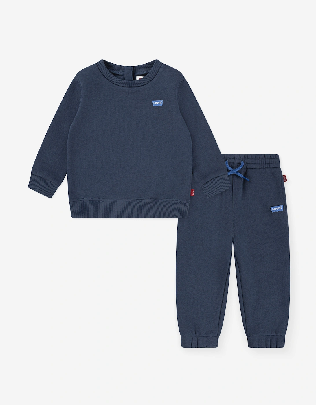 Baby Boys Logo Tracksuit in Blue, 5 of 4