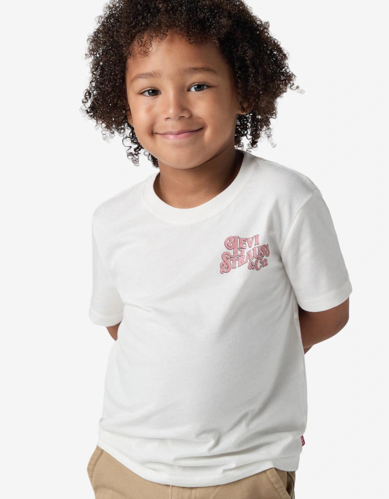 Boys Worn By Cowboys T-Shirt in Ivory