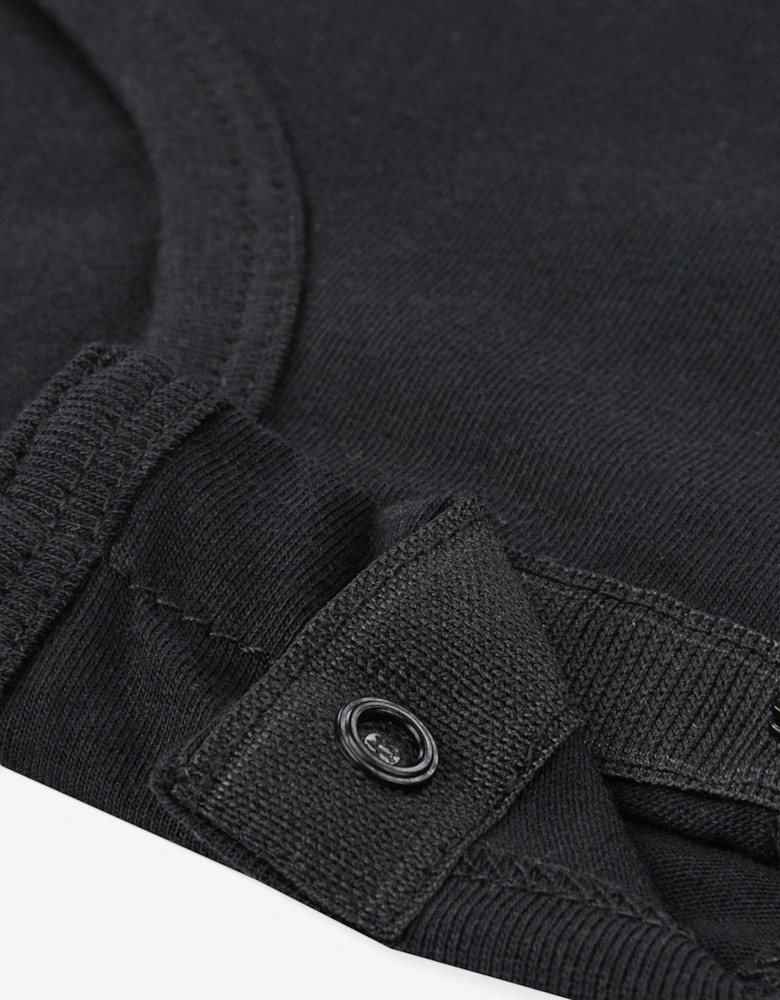 Baby Boys Bear Jeans Set in Black