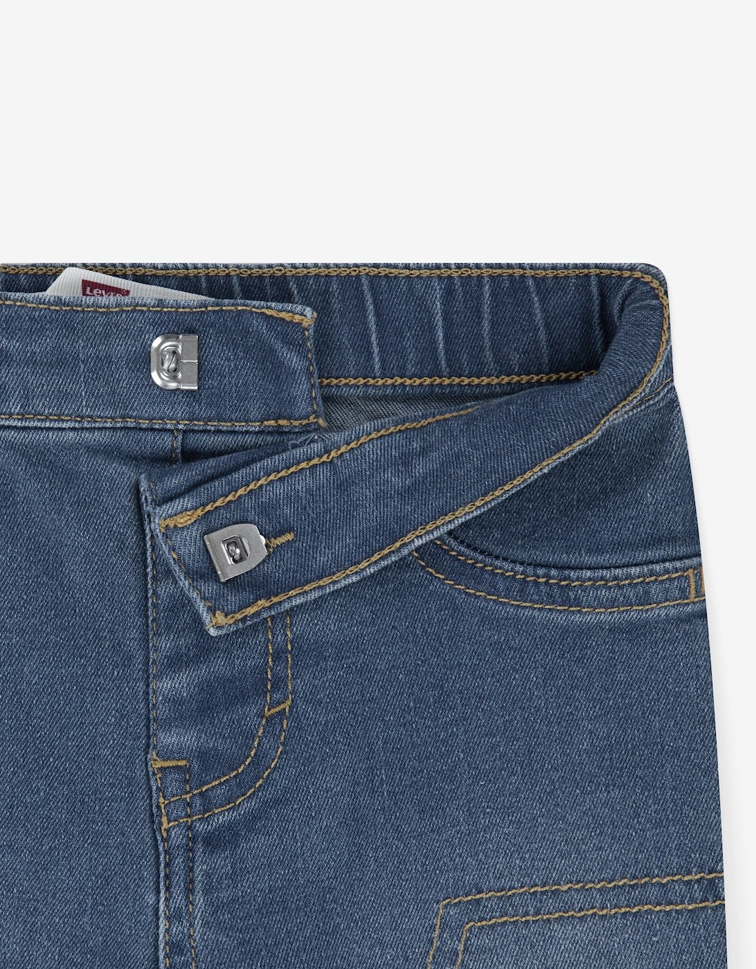 Baby Boys Bear Jeans Set in Black