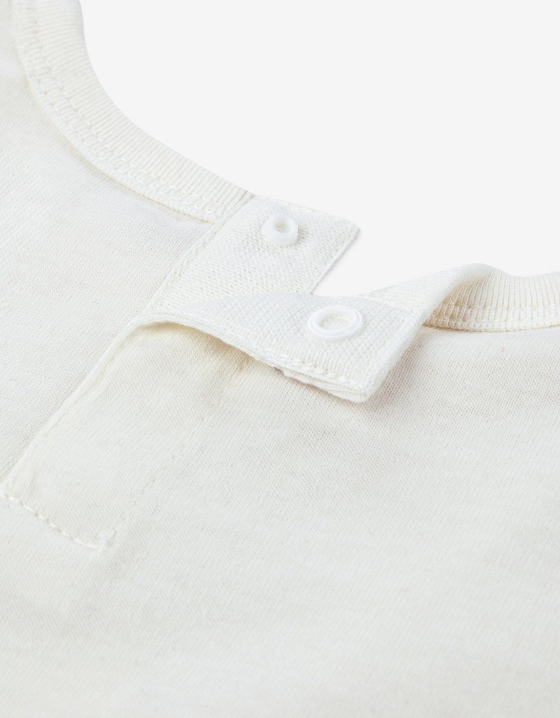 Baby Girls Peplum Top and Jeans Set in Ivory