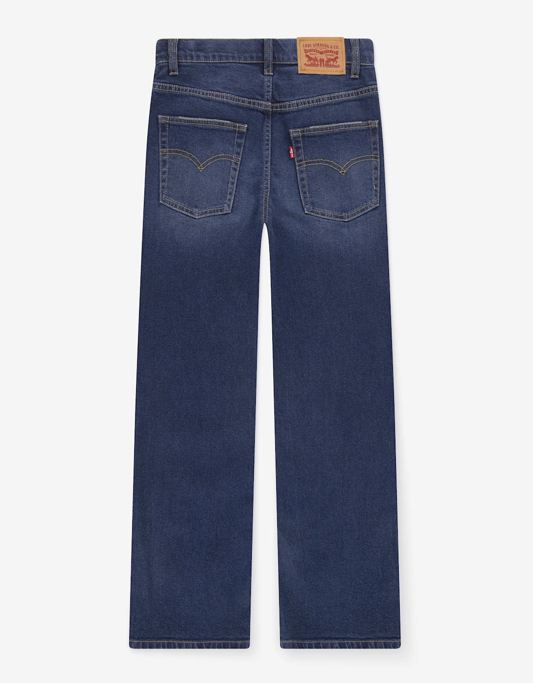 Boys 555 Relaxed Straight Jeans in Blue