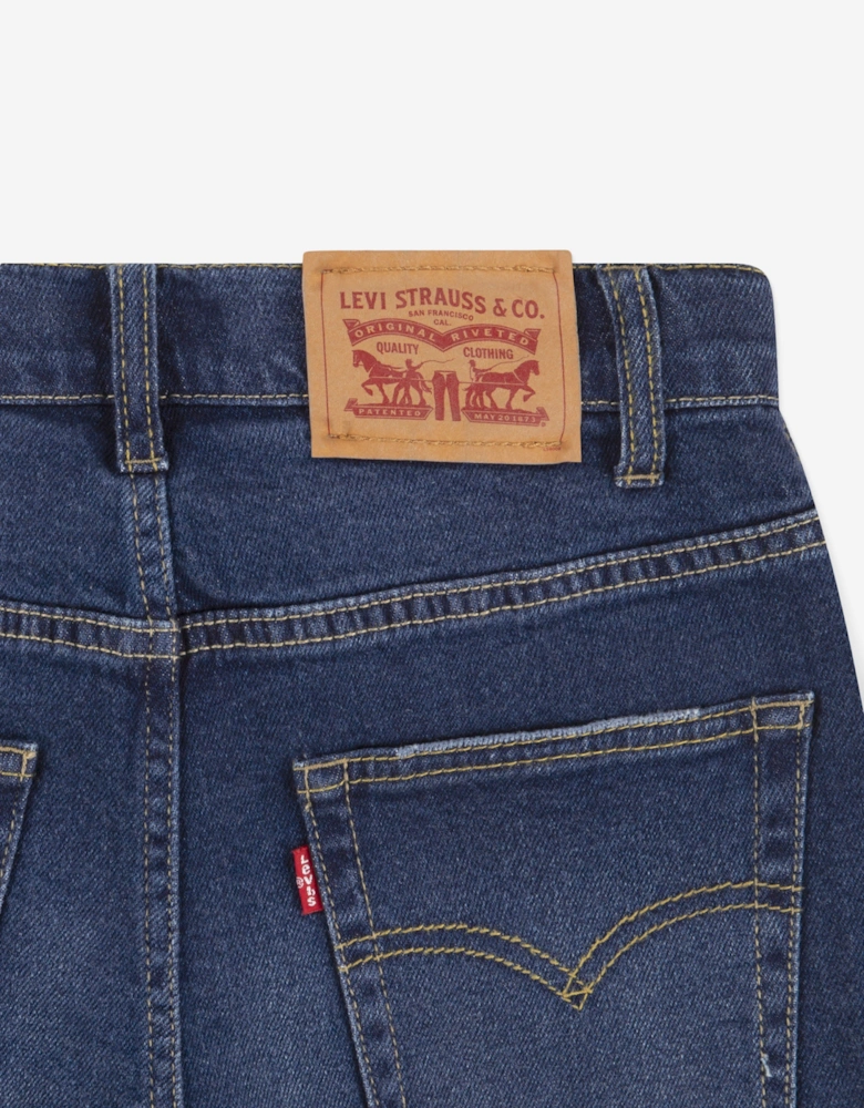 Boys 555 Relaxed Straight Jeans in Blue