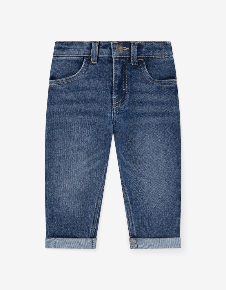 Baby Boys Stay Loose Taper Jeans in Blue