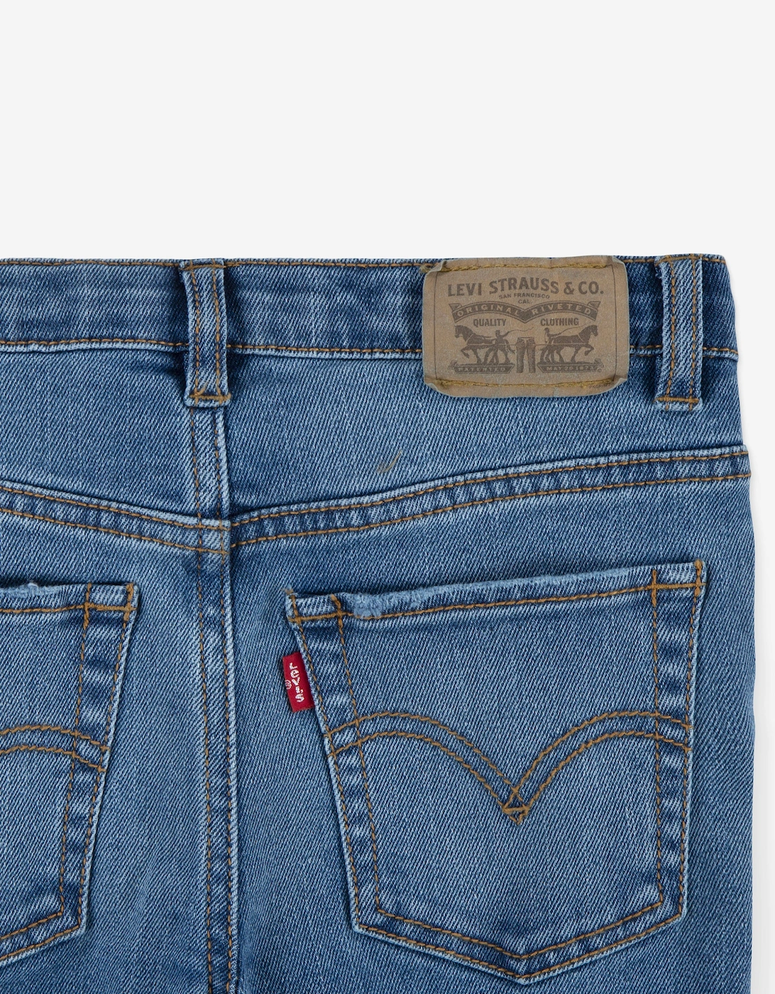 Girls 726 High Rise Flared Jeans in Blue