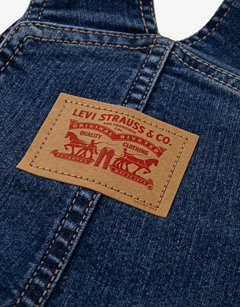 Baby Boys Denim Dungarees in Blue