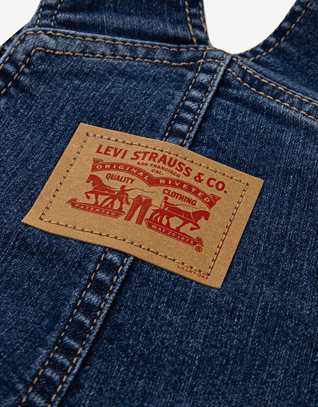 Baby Boys Denim Dungarees in Blue
