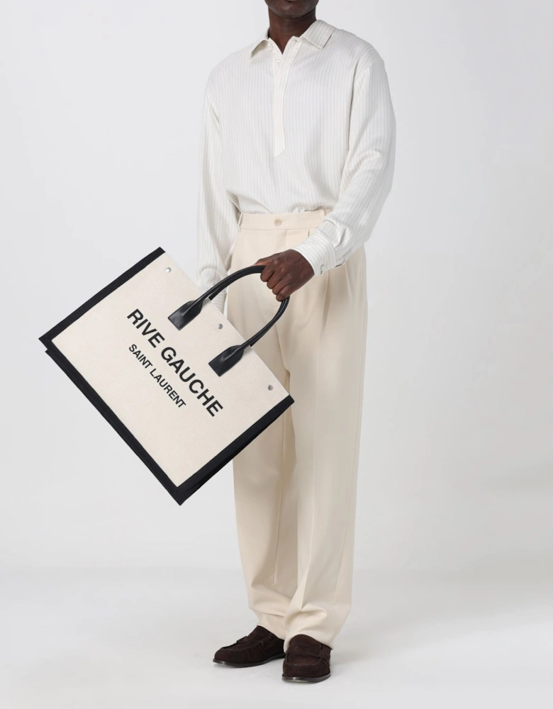 Rive Gauche Tote Canvas Bag