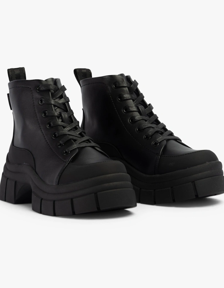 TRUSTY Womens Boots Black