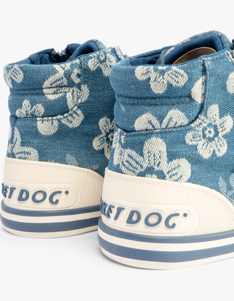 JAZZIN HI Womens Trainers Navy