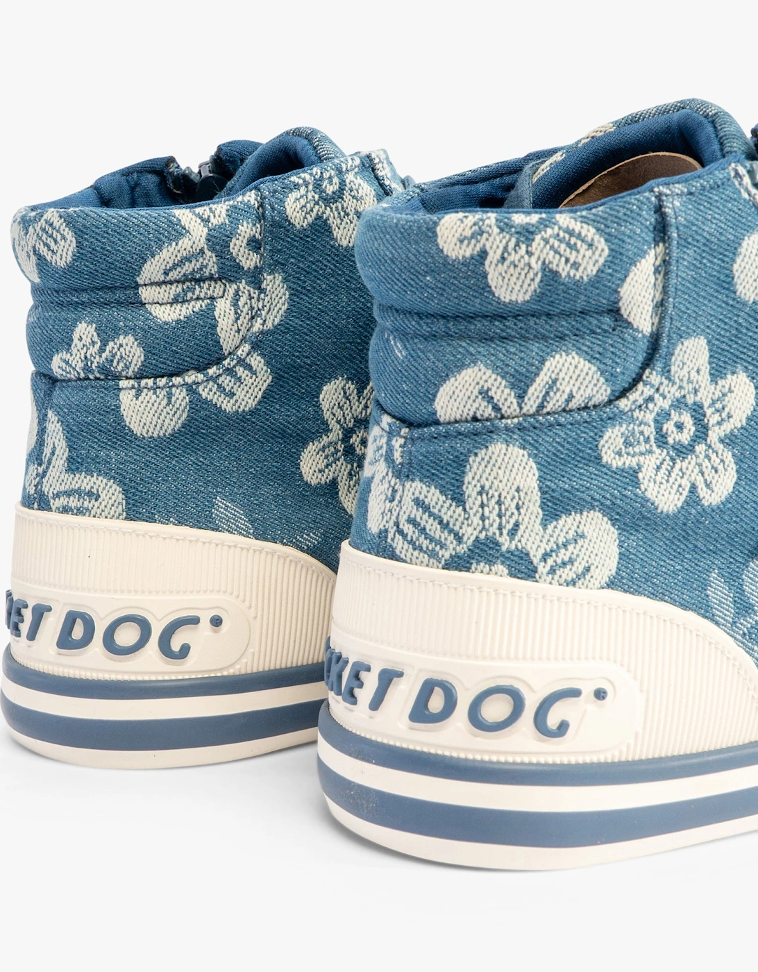 JAZZIN HI Womens Trainers Navy