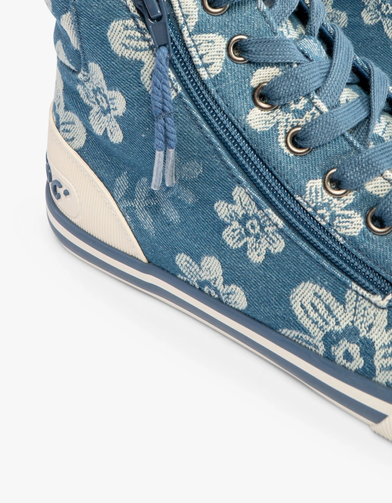JAZZIN HI Womens Trainers Navy