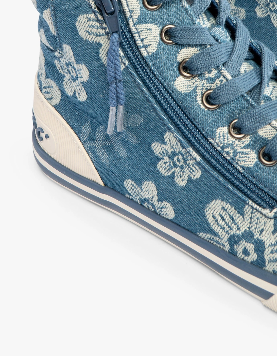 JAZZIN HI Womens Trainers Navy