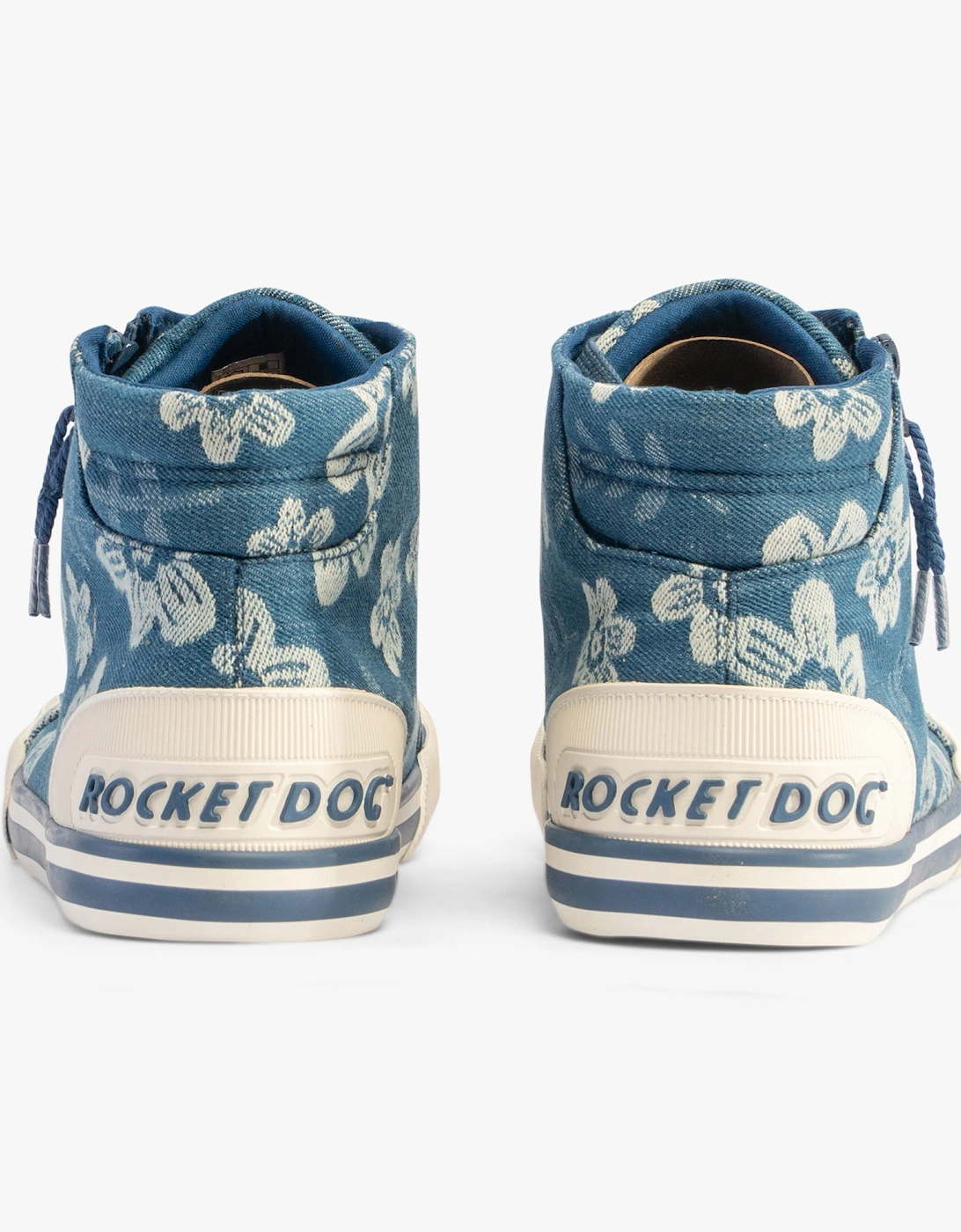 JAZZIN HI Womens Trainers Navy